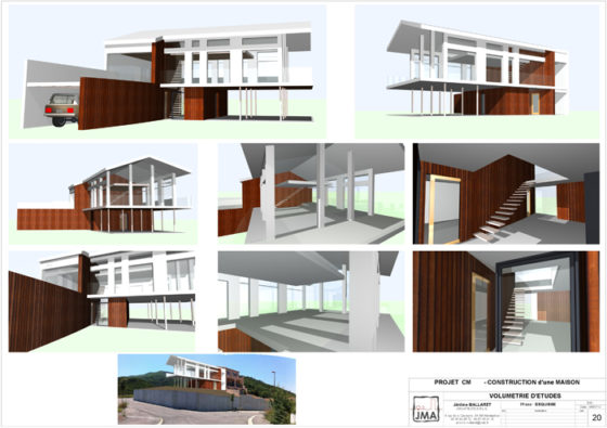 MAQUETTE 3D ÉTUDES - ESQUISSE