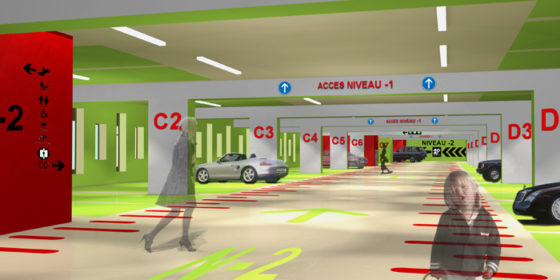 PERSPECTIVE NIVEAU -1