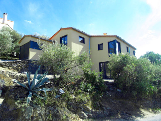 FAÇADES côté route (Fin de chantier)