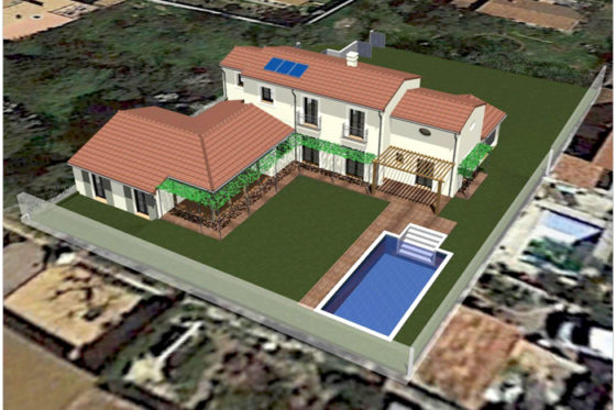 VARIANTE - PERSPECTIVE GÉNÉRALE SUD