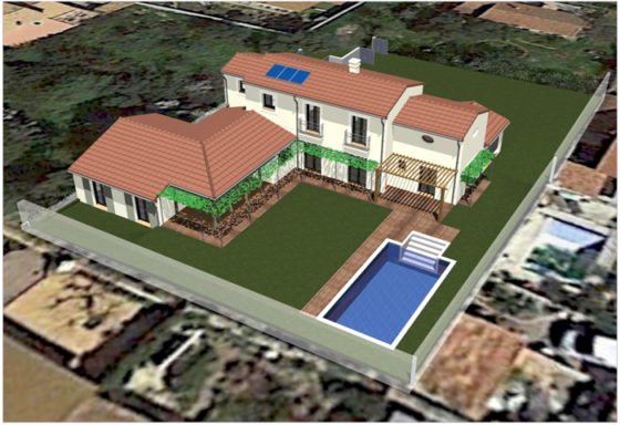 VARIANTE - PERSPECTIVE GÉNÉRALE SUD